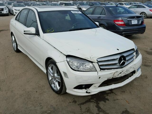 WDDGF5EB6BA444815 - 2011 MERCEDES-BENZ C 300 WHITE photo 2