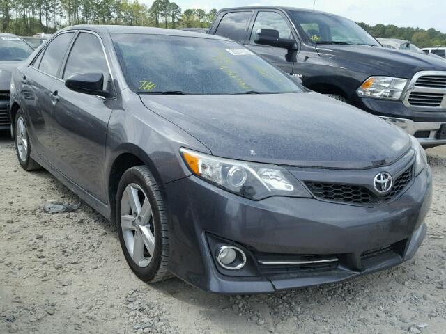 4T1BF1FKXEU404439 - 2014 TOYOTA CAMRY L GRAY photo 1