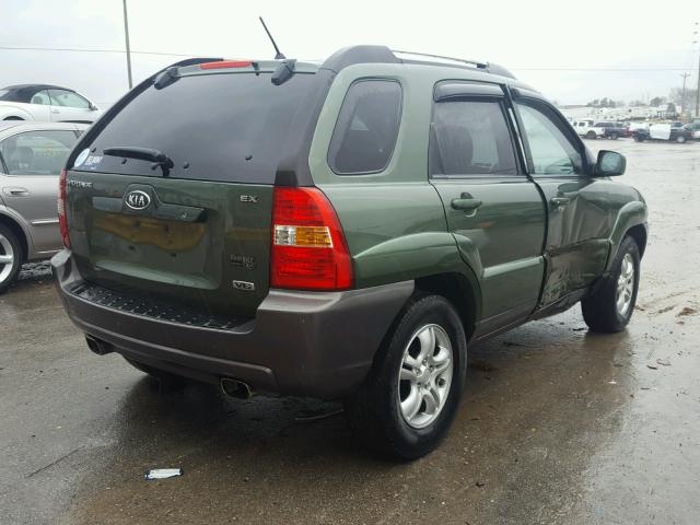 KNDJF723567179574 - 2006 KIA NEW SPORTA GREEN photo 4