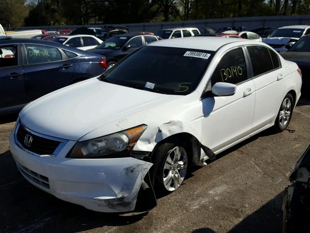 1HGCP26479A041958 - 2009 HONDA ACCORD LXP WHITE photo 2