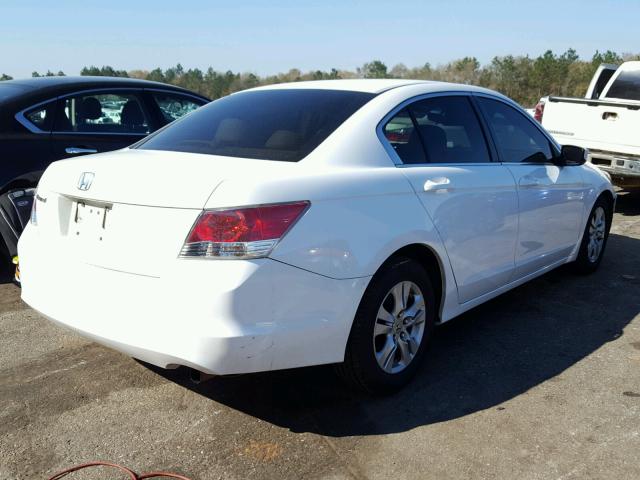 1HGCP26479A041958 - 2009 HONDA ACCORD LXP WHITE photo 4