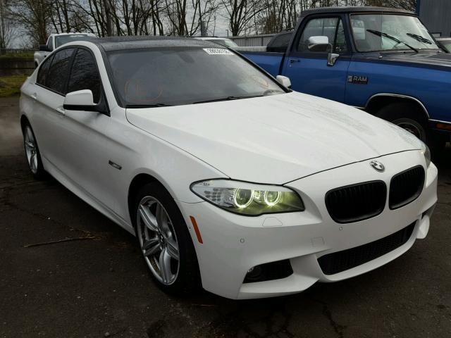 WBAFR9C59BDE81504 - 2011 BMW 550 I WHITE photo 1