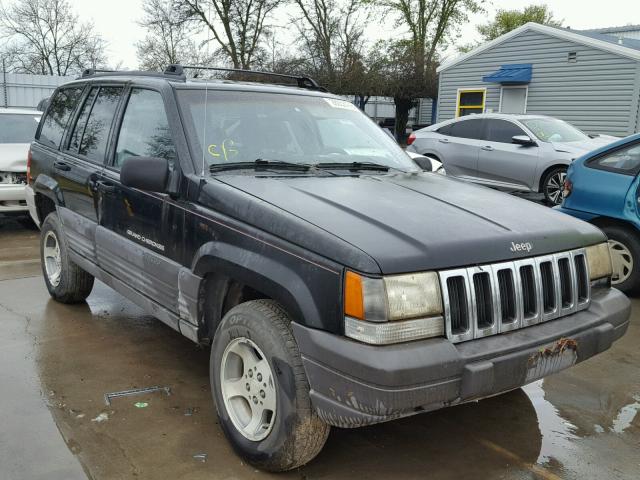 1J4GZ58SXWC237765 - 1998 JEEP GRAND CHER BLACK photo 1