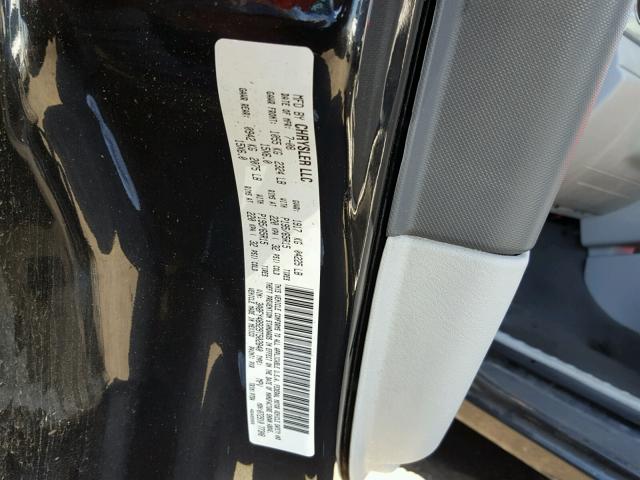 3A8FY48929T502840 - 2009 CHRYSLER PT CRUISER BLACK photo 10