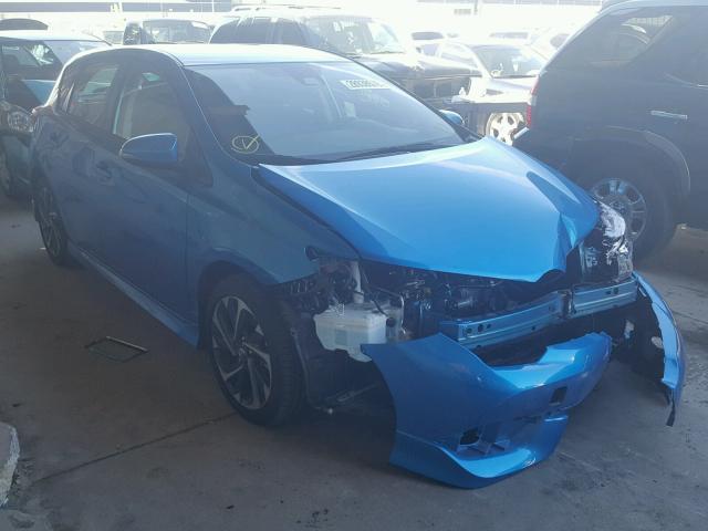 JTNKARJE5HJ534858 - 2017 TOYOTA COROLLA IM BLUE photo 1