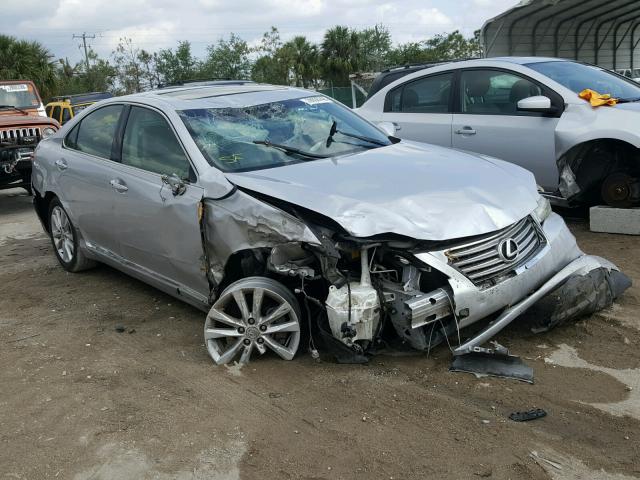 JTHBK1EG0A2389225 - 2010 LEXUS ES 350 SILVER photo 1