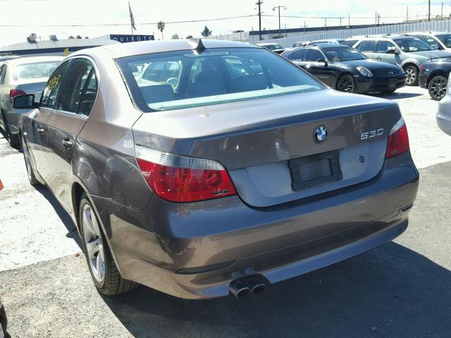 WBANA73554B063234 - 2004 BMW 530 I BROWN photo 3