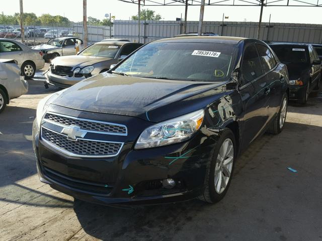 1G11H5SA6DU129139 - 2013 CHEVROLET MALIBU LTZ BLACK photo 2