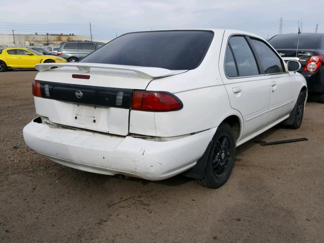 3N1AB41D4XL092351 - 1999 NISSAN SENTRA BAS WHITE photo 4