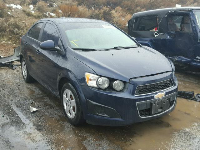 1G1JB5SHXF4138668 - 2015 CHEVROLET SONIC LS Կապույտ լուսանկար 1