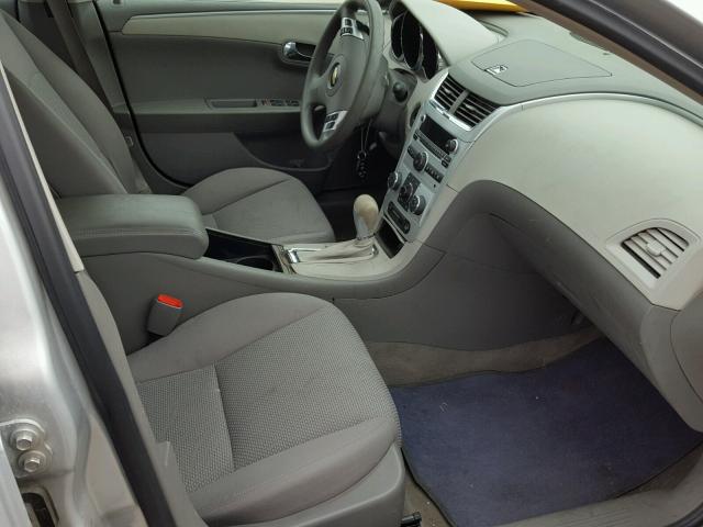 1G1ZH57B29F182274 - 2009 CHEVROLET MALIBU 1LT 银色 照片 5