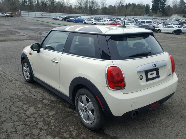 WMWXM5C54F3B34539 - 2015 MINI COOPER WHITE photo 3