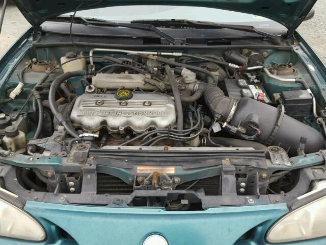 3MELM15P4VR603536 - 1997 MERCURY TRACER LS GREEN photo 7