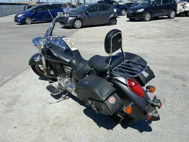 1HFSC52013A008915 - 2003 HONDA VT1300 S BLACK photo 3