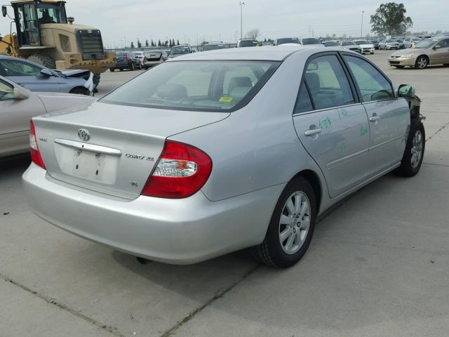 4T1BF30KX4U065295 - 2004 TOYOTA CAMRY LE SILVER photo 4