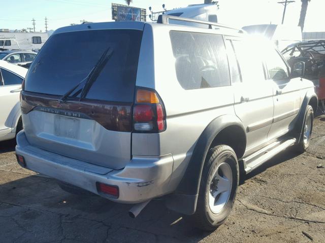 JA4LS21H61P010364 - 2001 MITSUBISHI MONTERO SP GRAY photo 4