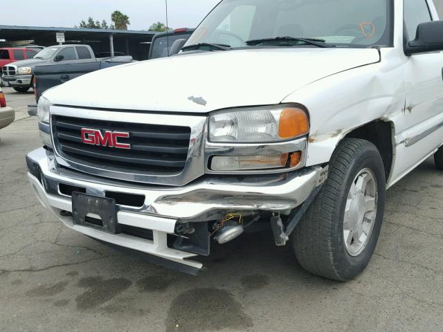 3GTEC14Z16G255076 - 2006 GMC NEW SIERRA WHITE photo 9