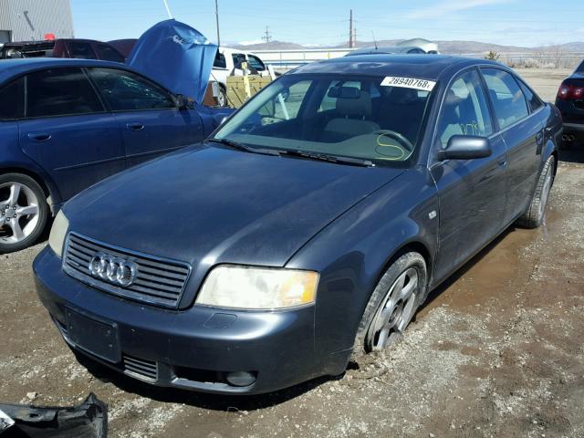 WAULD64B84N046018 - 2004 AUDI A6 2.7T QU GRAY photo 2