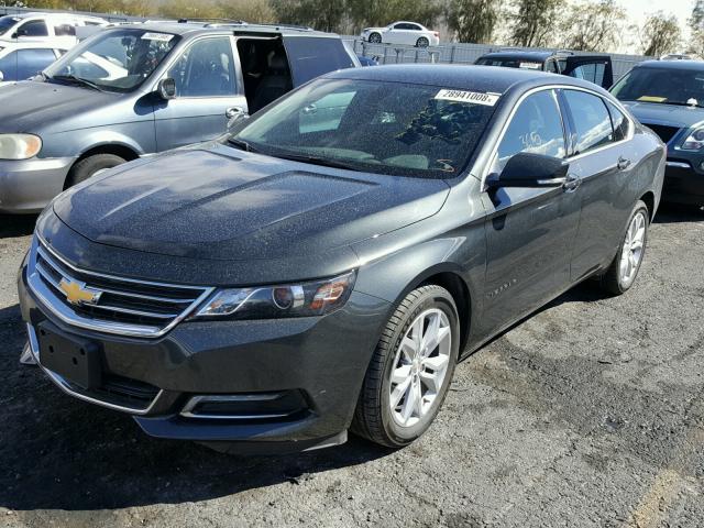 2G1105S35J9149755 - 2018 CHEVROLET IMPALA LT GRAY photo 2