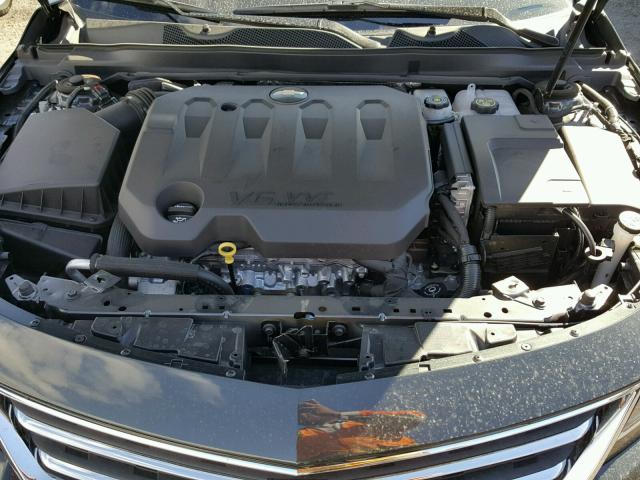 2G1105S35J9149755 - 2018 CHEVROLET IMPALA LT GRAY photo 7