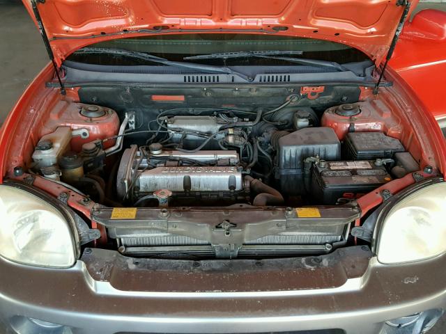 KM8SB12B04U635026 - 2004 HYUNDAI SANTA FE G RED photo 7