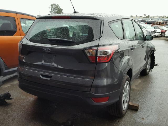 1FMCU0F74HUE16834 - 2017 FORD ESCAPE S GRAY photo 4