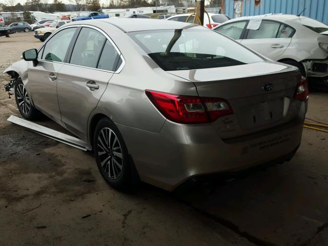 4S3BNAB62J3013107 - 2018 SUBARU LEGACY 2.5 TAN photo 3