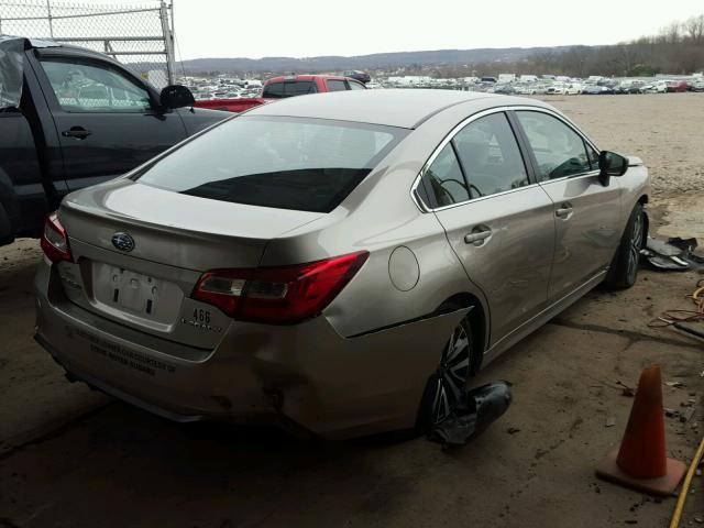 4S3BNAB62J3013107 - 2018 SUBARU LEGACY 2.5 TAN photo 4