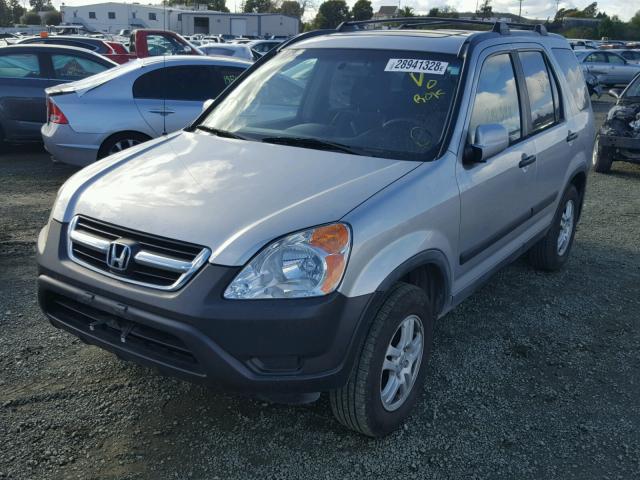 JHLRD788X4C060423 - 2004 HONDA CR-V EX SILVER photo 2