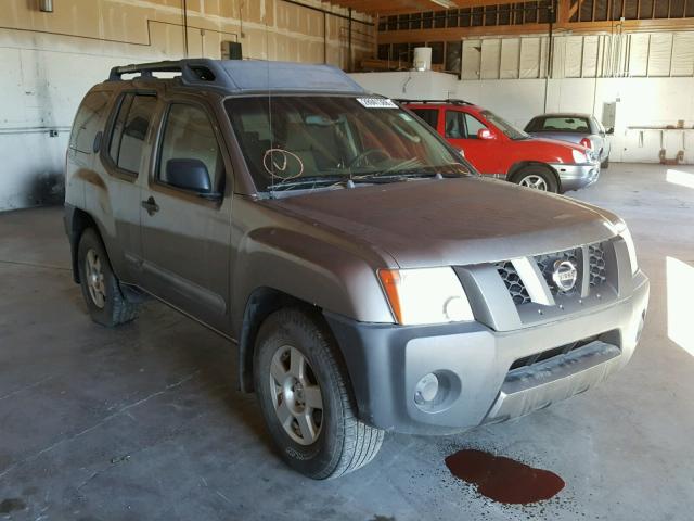 5N1AN08U25C648650 - 2005 NISSAN XTERRA OFF CHARCOAL photo 1