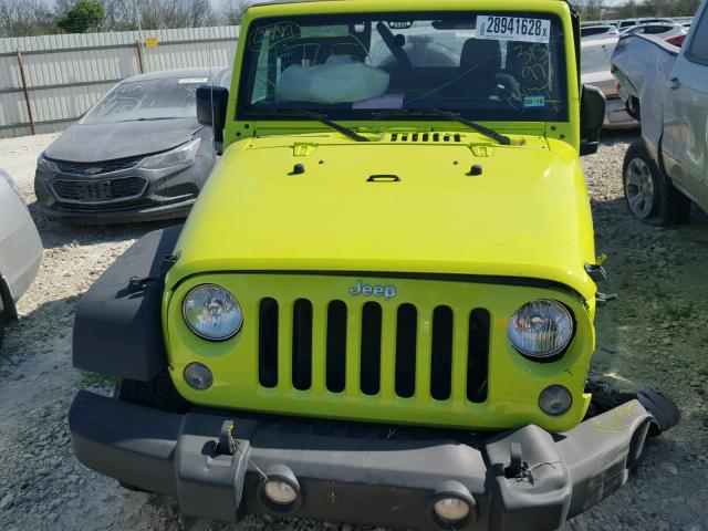 1C4AJWAG0GL313977 - 2016 JEEP WRANGLER S BLACK photo 10