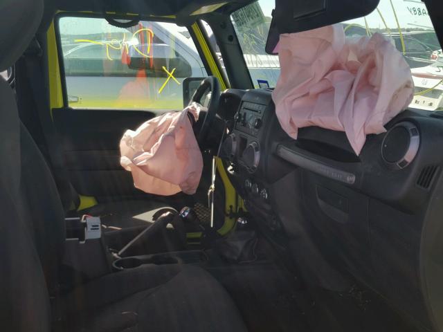 1C4AJWAG0GL313977 - 2016 JEEP WRANGLER S BLACK photo 5