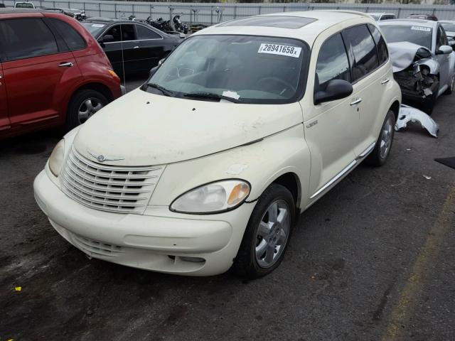 3C4FY58884T204144 - 2004 CHRYSLER PT CRUISER WHITE photo 2