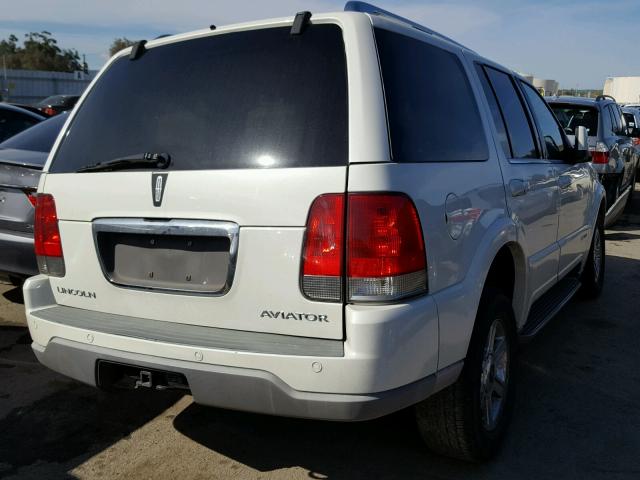 5LMEU68H14ZJ28037 - 2004 LINCOLN AVIATOR 白色 照片 4