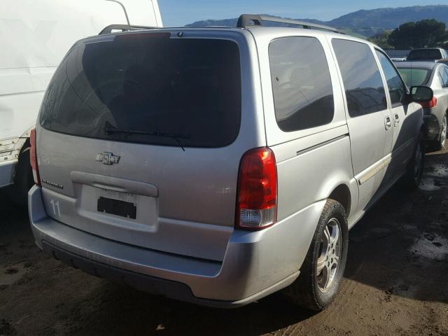 1GNDV33L86D203530 - 2006 CHEVROLET UPLANDER L SILVER photo 4