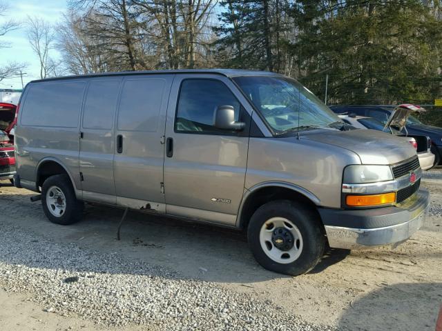 1GCGG25V861132775 - 2006 CHEVROLET EXPRESS G2 GRAY photo 1