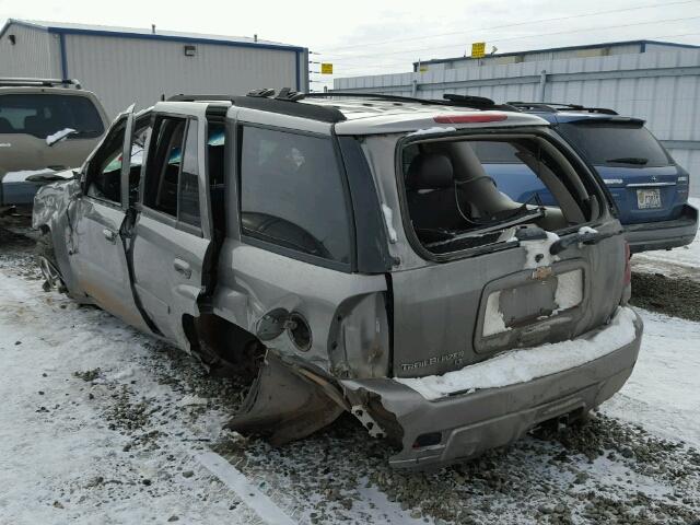 1GNDT13S172261543 - 2007 CHEVROLET TRAILBLAZE TAN photo 2