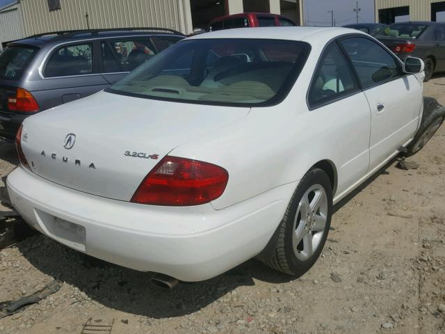 19UYA42611A034180 - 2001 ACURA 3.2CL TYPE WHITE photo 4