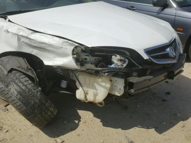 19UYA42611A034180 - 2001 ACURA 3.2CL TYPE WHITE photo 9