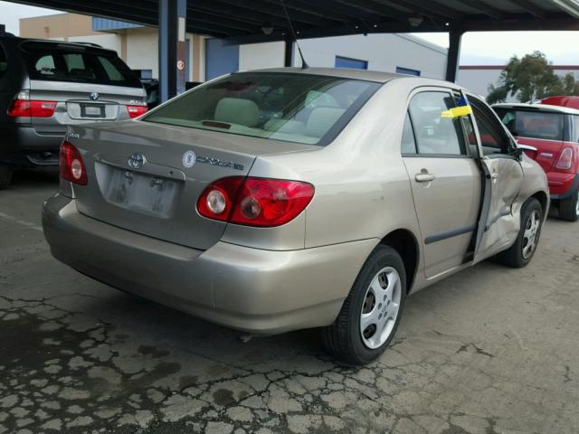 1NXBR32E68Z977636 - 2008 TOYOTA COROLLA CE CREAM photo 4