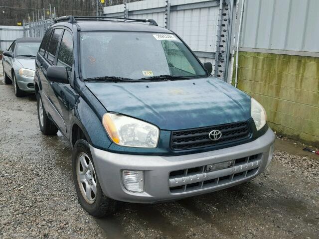 JTEGH20V636013069 - 2003 TOYOTA RAV4 GREEN photo 1