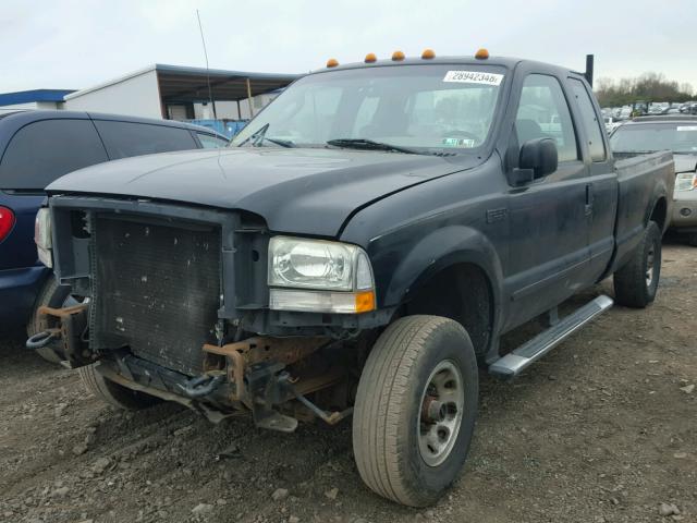 1FTNX21L04EA08128 - 2004 FORD F250 SUPER BLACK photo 2