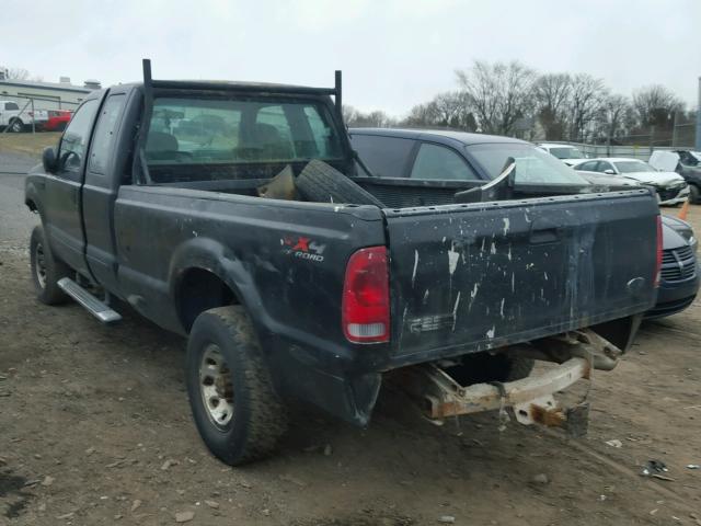 1FTNX21L04EA08128 - 2004 FORD F250 SUPER BLACK photo 3