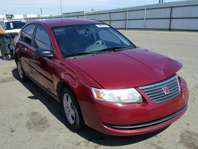 1G8AJ55F47Z132724 - 2007 SATURN ION LEVEL BURGUNDY photo 1