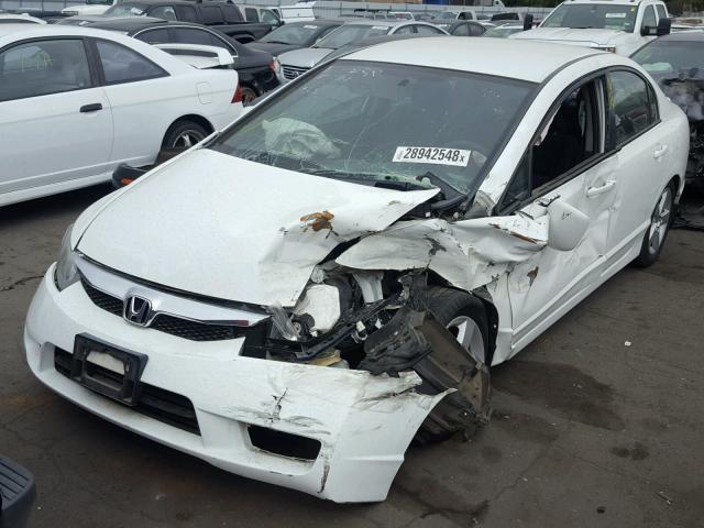 2HGFA1F64BH533641 - 2011 HONDA CIVIC LX-S Սպիտակ լուսանկար 2