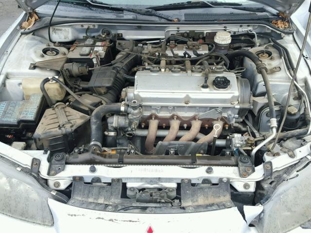 4A3AX35G4XE145267 - 1999 MITSUBISHI ECLIPSE SP SILVER photo 7