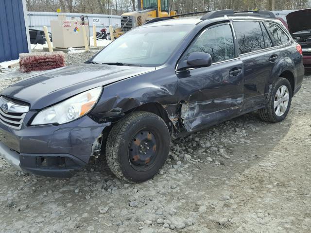 4S4BRBLC4A3367043 - 2010 SUBARU OUTBACK 2. GRAY photo 9