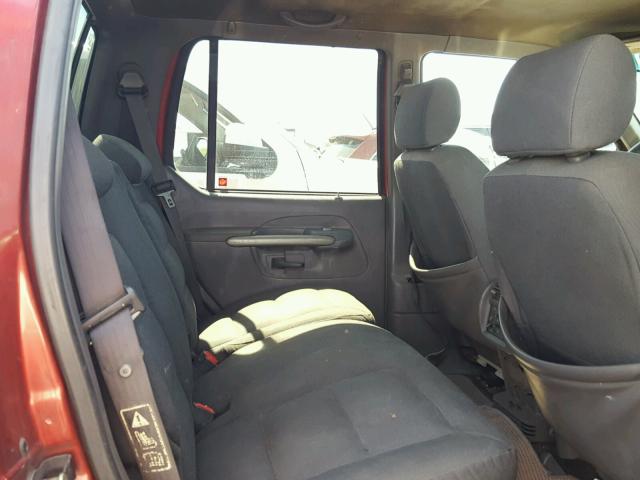 1FMZU67E31UB27881 - 2001 FORD EXPLORER S RED photo 6