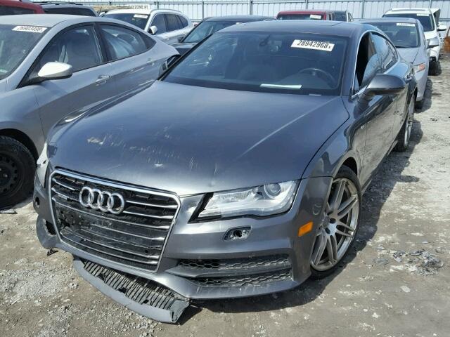 WAU3GCFC1CN087147 - 2012 AUDI A7 PRESTIG GRAY photo 2