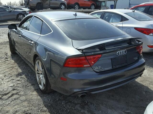 WAU3GCFC1CN087147 - 2012 AUDI A7 PRESTIG GRAY photo 3